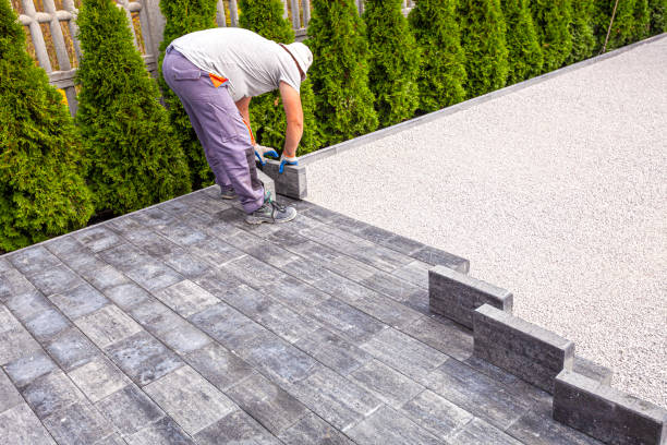 Permeable Paver Driveway in Calverton, MD